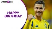 Cristiano Ronaldo Birthday Special: A Look at CR7&rsquo;s Iconic Goal Celebrations Setting Trend in World of Sports&nbsp;&nbsp;
