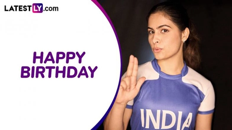 Manu Bhaker Birthday Special: A Look at Five Records Held By Paris Olympics Double-Medallist As She Turns 23