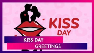 Happy Kiss Day 2025 Greetings, V-Day Messages & Quotes To Seal the Deal With a Sweet Kiss