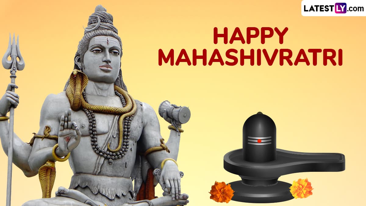 Festivals events news happy maha shivaratri 2025 wishes greetings