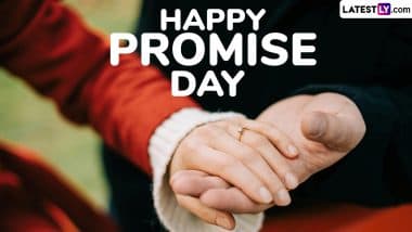 Promise Day 2025 Messages, Wishes and Greetings: Romantic Images, HD Wallpapers and Quotes To Share With Your Girlfriend and Boyfriend