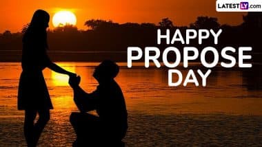 Propose Day 2025 HD Images and Wallpapers for Free Download Online: Share Romantic Messages, Sweet Wishes, Greetings and Quotes To Express Your Love on Valentine Week