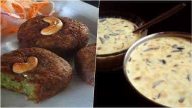 Ramadan 2025 Special Recipes: How To Make Hara Bhara Kabab and Sheer Khurma? Watch Videos To Prepare Delicious Recipes for Eid al-Fitr