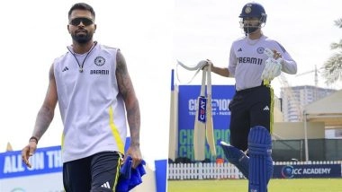 Hardik Pandya, Shreyas Iyer Share Glimpses of Training With India National Cricket Team Ahead of ICC Champions Trophy 2024 (See Pics)