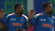 Hardik Pandya's 'Bye Bye' Celebration Goes Viral After Dismissing Babar Azam in IND vs PAK ICC Champions Trophy 2025 Match (Watch Video)