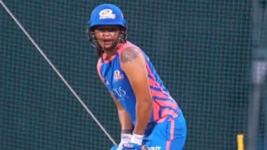 How To Watch MI-W vs DC-W, WPL 2025 Free Live Streaming Online on JioHotstar? Get TV Telecast Details of Mumbai Indians vs Delhi Capitals Women’s Premier League Match