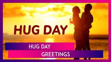 Hug Day 2025 Greetings, Romantic Messages, Wishes and Quotes To Send on February 12