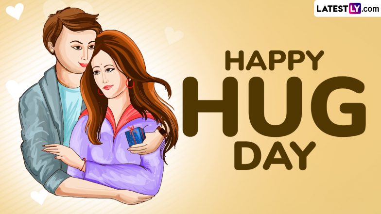 Hug Day 2025 Wishes and Messages: WhatsApp Status, GIF Images, HD Wallpapers and SMS for the Sixth Day of Valentine's Week