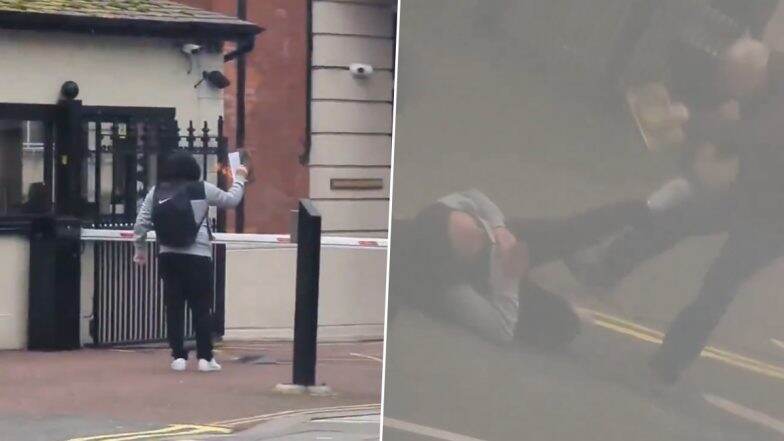 London: Man Stabbed, Beaten and Spat On After Burning Quran Outside Turkish Consulate, Video Surfaces