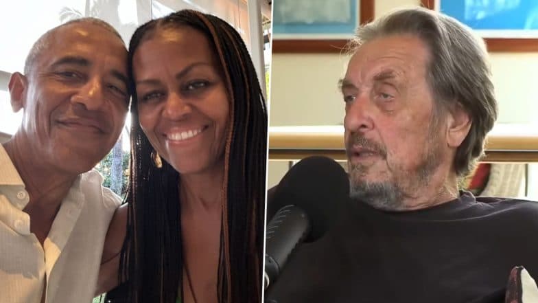 ‘Michelle Obama Is a Man Who Dresses as a Woman’: Elon Musk’s Father Errol Makes Shocking Claims (Watch Video)