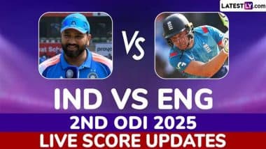 IND Win By Four Wickets | India vs England 2nd ODI 2025 Highlights: Rohit Sharma's Hundred, Shubman Gill's Fifty and Indian Bowlers Collective Effort Hand Hosts Unassailable 2-0 Lead