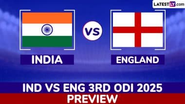 IND vs ENG 3rd ODI 2025 Preview: Likely Playing XIs, Key Battles, H2H and More About India vs England Cricket Match in Ahmedabad