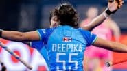 India Women's Hockey Team Defeats Germany 1-0 in FIH Pro League 2024-25 Encounter; Deepika Sehrawat's Solitary Goal Helps Salima Tete and Co Clinch Victory