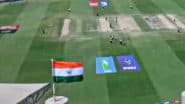 Indian National Flag Spotted at Karachi's National Bank Stadium During PAK vs NZ ICC Champions Trophy 2025 After Controversy (See Pics and Video)