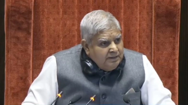 Rajya Sabha Chairman Jagdeep Dhankhar Warns of ‘Severe Consequences’ Over Chaos in House