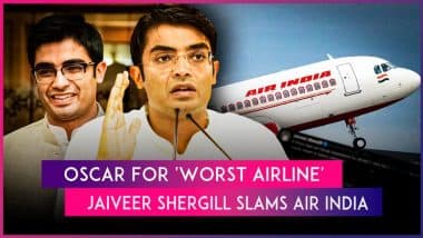 ‘Broken Seats, Pathetic Staff’: BJP’s Jaiveer Shergill Criticises Air India Over Services, Airline Apologises