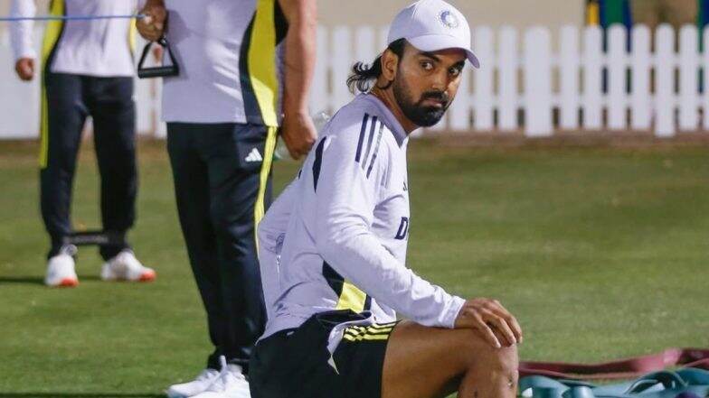 KL Rahul Shares Glimpses of His Practice Session Ahead of IND vs BAN ICC Champions Trophy 2025 Match (See Pics)
