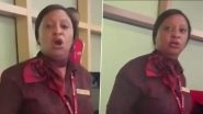 Nigerian Passenger Throws Used Sanitary Pads at Kenyan Airlines Staff and Check-In Counter After Being Denied Boarding Due to Visa Issues (Watch Video)