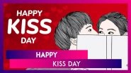 Kiss Day 2025 Wishes, Love Quotes & Romantic Messages To Express Your Love Through a Kiss