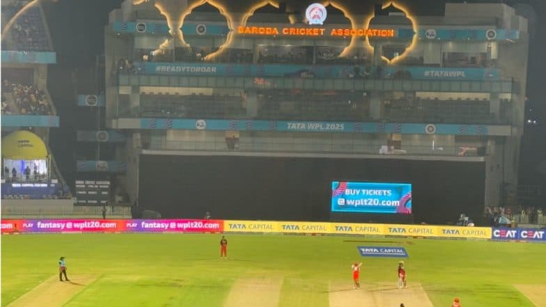 DC-W vs RCB-W WPL 2025, Vadodara Weather, Rain Forecast and Pitch Report: Here’s How Weather Will Behave for Delhi Capitals vs Royal Challengers Bengaluru at Kotambi Stadium