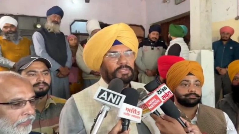 Punjab Man, Gurpreet Singh, Travelling to US via ‘Dunki’ Route Dies on Way at Guatemala of Heart Attack, State Minister Kuldeep Singh Dhaliwa Meets With Family