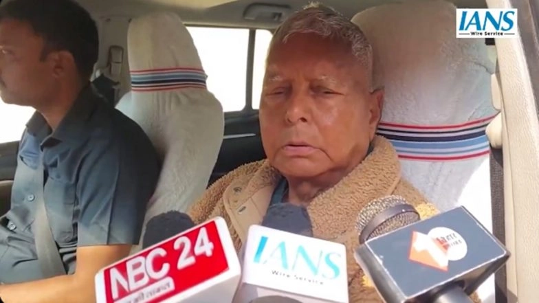 ‘Shower of Lies and Statements Ahead of Bihar Assembly Elections’: RJD Chief Lalu Prasad Yadav Slams PM Narendra Modi’s Bihar Visit, Calls Trip ‘Politically Motivated’