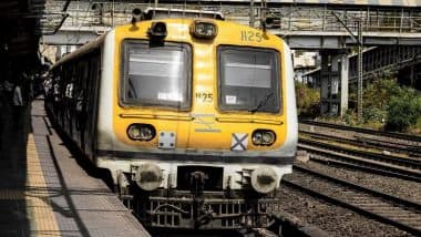 Mumbai Local Train Delayed by 23 Minutes Following Stray Dog Gets Electrocuted After Climbing Train Roof at CSMT Station (Watch Video)