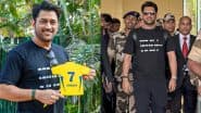 'Kar Liya Time Waste?' Punjab Kings' 'Morse Code' Dig Goes Viral After MS Dhoni's Cryptic T-Shirt Message Fuels Speculation on His Future Ahead of IPL 2025 (See Post)