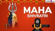 Mahashivratri 2025 Wishes, Greetings and Lord Shiva Images: Send Happy Maha Shivratri Messages With These HD Wallpapers and GIFs