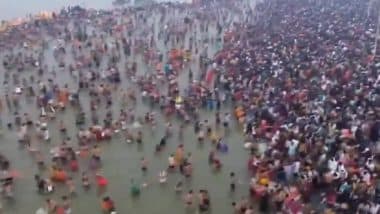 Maha Kumbh Mela 2025: Mahakumbh Concludes With Over 1.32 Crore Devotees Taking ‘Amrit Snan’ at Triveni Sangam in Prayagraj on Maha Shivratri (Watch Video)