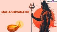 Mahashivratri 2025 Messages in Sanskrit and Mantras: Share Maha Shivaratri Greetings, Wishes, Wallpapers, HD Images and GIFs To Celebrate the Great Night of Shiva