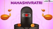 Mahashivratri 2025 Wishes, Greetings and Lord Shiva Images: Send Happy Maha Shivratri Messages With These HD Wallpapers and GIFs