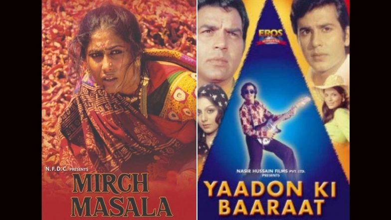 Red Lorry Film Festival 2025: Smita Patil's 'Mirch Masala' and Nasir Hussain’s 'Yaadon Ki Baaraat' Among Featured Classics
