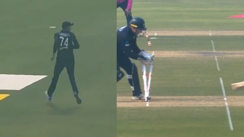 Mitchell Santner Runs Out Jason Smith With Brilliant Throw During NZ vs SA Pakistan Tri-Series 2025 Match (Watch Video)