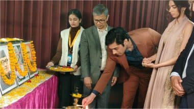 ‘Loveyapa’: Junaid Khan and Khushi Kapoor Promote Their Upcoming Romcom in Lucknow (View Pics)