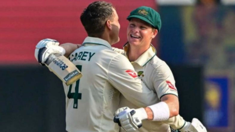 SL vs AUS 2nd Test 2025: Steve Smith and Alex Carey’s Unbeaten Centuries Put Visitors on Top