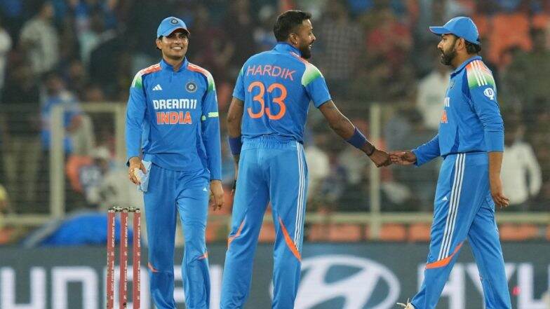 India Beat England by 142 Runs in IND vs ENG 3rd ODI 2025; Shubman Gill, Bowlers Shine as Men in Blue Whitewash Three Lions 3-0