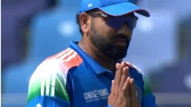 Rohit Sharma Reacts Aggressively, Apologises to Axar Patel After Dropping Catch On His Hat-Trick Delivery During IND vs BAN ICC Champions Trophy 2025 (Watch Video)