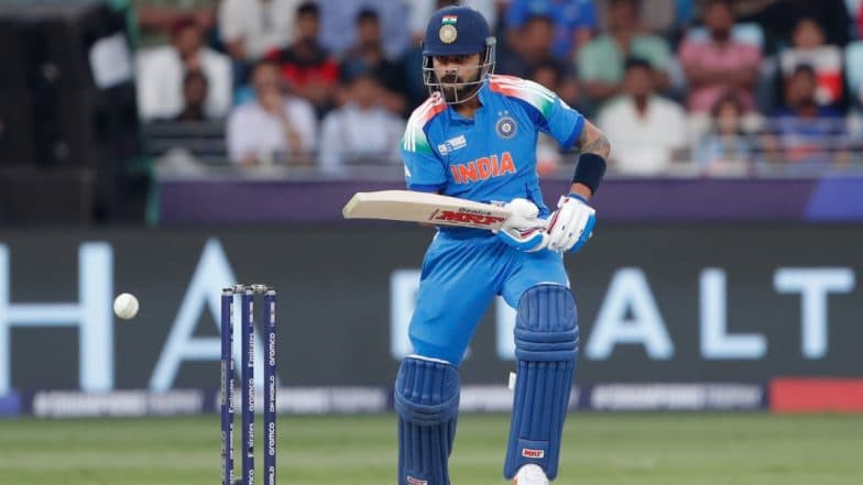 Virat Kohli Wicket Video: Rishad Hossain Dismisses Indian Batter for 22 Runs During IND vs BAN ICC Champions Trophy 2025 Match (Watch Video)