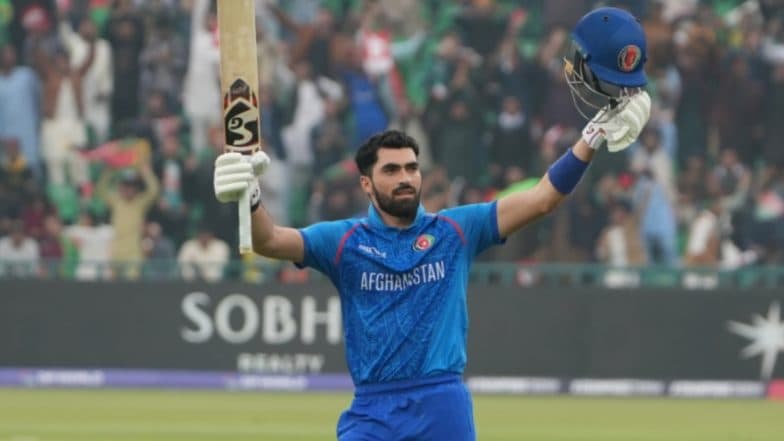 Ibrahim Zadran Becomes First Afghanistan Player To Hit Multiple Centuries Across ICC ODI Events, Achieves Feat During AFG vs ENG Champions Trophy 2025 Match in Lahore