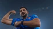 Gulbadin Naib Replies With Signature 'Biceps Flex' Celebration After Spectator in England Jersey Mocks Him During AFG vs ENG ICC Champions Trophy 2025 Match (Watch Video)