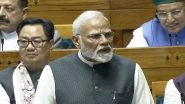 &lsquo;Jab Zada Bukhar Chhadh Jata Hai&hellip;&rsquo;: PM Narendra Modi&rsquo;s Dig at Opposition MPs Interrupting His Speech Leaves Lok Sabha in Laughter (Watch Video)