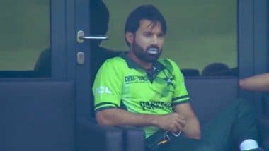 Mohammad Rizwan Spotted With Tasbeeh (Prayer Beads) in Dressing Room During India vs Pakistan ICC Champions Trophy 2025 (See Pics)