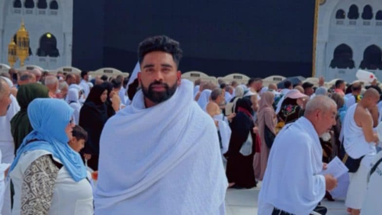 Mohammed Siraj Takes a Spiritual Trip to Mecca, Performs Umrah Ahead of IPL 2025 (See Pic)