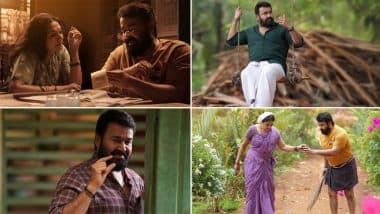 ‘Thudarum’ Song ‘Kanmanipoove’: Mollywood’s Iconic Duo Mohanlal and Shobana Win Hearts Again With Their Chemistry in This MG Sreekumar Crooned Melody (Watch Video)