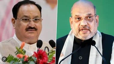 Delhi Government Formation 2025: JP Nadda Meets Amit Shah As BJP Gets Down to Picking New Delhi CM