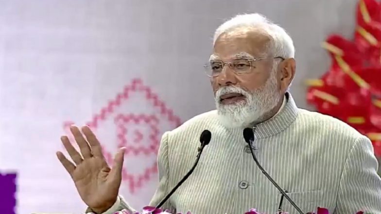 Bharat Tex 2025: India Can Turn ‘Fast Fashion’ Waste Into Opportunity, Says PM Narendra Modi (Watch Video)
