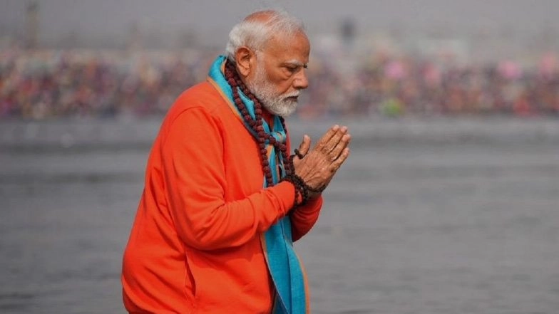 PM Modi Shares Highlights from His Divine Visit to Prayagraj