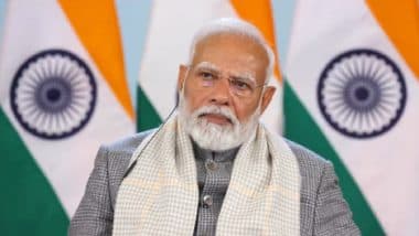 PM Narendra Modi Interacts With Amitabh Bachchan, Shah Rukh Khan, Rajinikanth, Mukesh Ambani, Other Top Professionals as Part of Advisory Board of WAVES Summit (Watch Video)