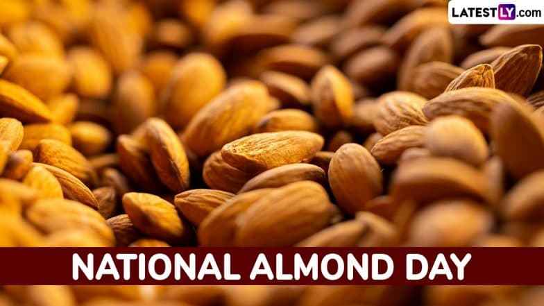 National Almond Day 2025: Why Should You Eat Soaked Almonds Daily? 5 Health Benefits of Almonds That Will Make You Include Them in Your Diet